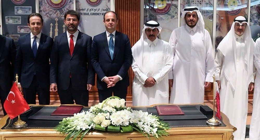 Türkiye ve Katar merkez bankaları, Para takası anlaşmasına imza attı Türkiye ve Katar merkez bankaları, Para takası anlaşmasına imza attı